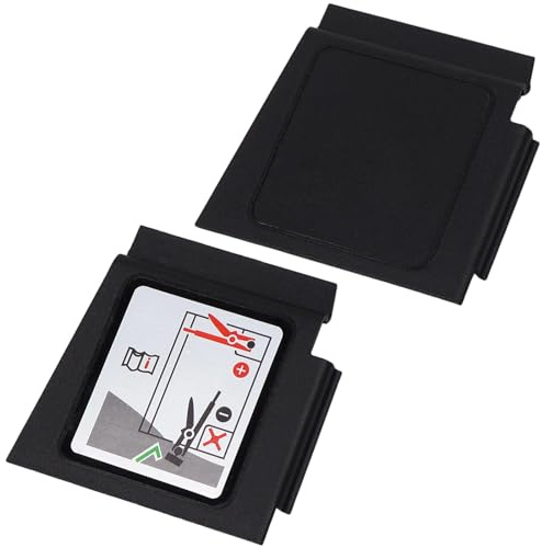 2 Stück Batteriepolabdeckung, Pluspol Abdeckung, Abdeckung Pluspol Autobatterie, OE Number 5Q0971813A, Schutzkappe Batteriepol, Batterie Polabdeckung, Kompatibel mit VW, Kompatibel mit Audi