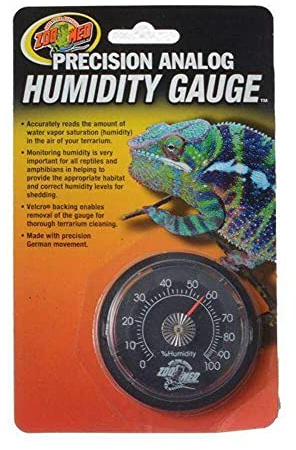 Zoo Med Analog Humidity Thermomètre pour Reptile/Amphibien