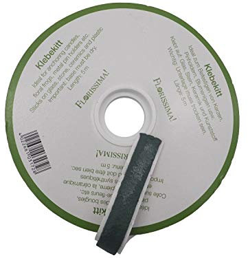 5m Klebekitt Knetmasse für Pinholder Hochzeit Floristikbedarf Basteln Befestigungskitt