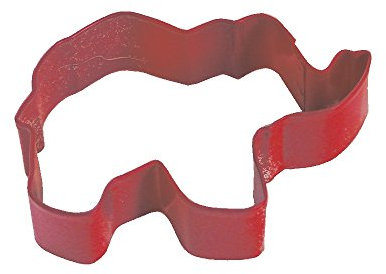 Eddingtons Farbige Ausstechformen – roter Elefant