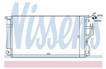 NISSENS 940208 KONDENSATOR KLIMAKÜHLER KLIMAKONDENSATOR mit Trockner