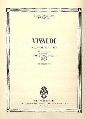 DIE VIER JAHRESZEITEN OP. 8/4 RV 297 / PV 442