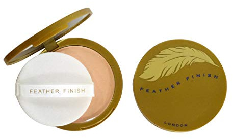 Mayfair Fragrances Feather Finish Compact with Mirror, Number 04, Medium Fair