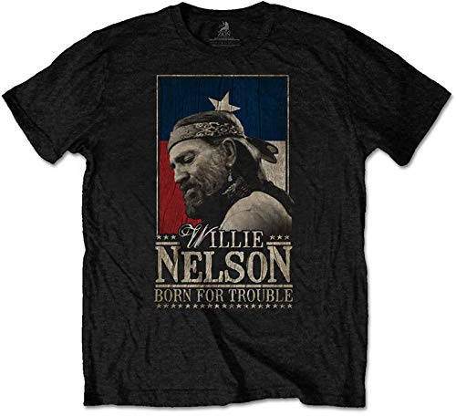 Band Monkey Willie Nelson Unisex T-Shirt Born for Trouble