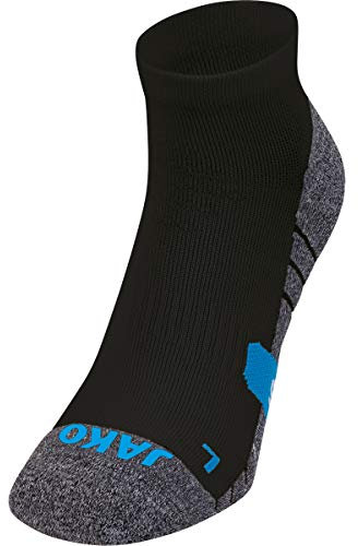 JAKO Unisex Trainingssocken Kurz, Schwarz, 43-46