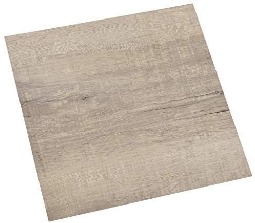 vidaXL 55x PVC-Fliesen Selbstklebend Vinyl-Fliesen Vinylboden Bodenbelag Laminat Dielen Fußboden Laminatboden Fliese Wohnzimmer 5,11m² Taupe