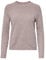 ONLY Damen Basic Strickpullover | Einfarbiger Knitted Stretch Sweater | Langarm Rundhals Shirt ONLRICA, Farben:Rosa, Größe:34
