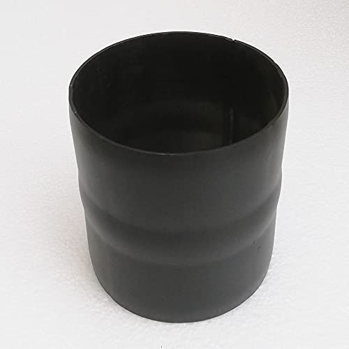 Aflex raccordo per stufa a legna - camino manicotto giunzione MM per tubo (130mm)