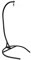SH&G Steel Swing Chair Stand | Hanging Chair Base | Super Heavy Duty Max User Weight 170kg | Ideal for Egg Chairs, Hammocks, Rattan Swing Seats | Stand Only (Black)