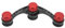VBESTLIFE Angelspule Knotter Assist Knot Tool, GT FG PR Schnurknotmaschine, Angelzubehör(Rot)