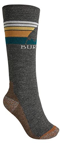 Burton Damen Emblem Midweight Snowboardsocken, True Black, M EU