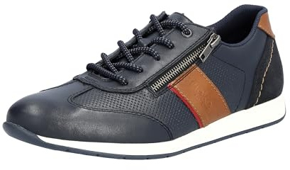 Rieker Men's 11927 Lace-Up Shoes, Blue, 41 EU