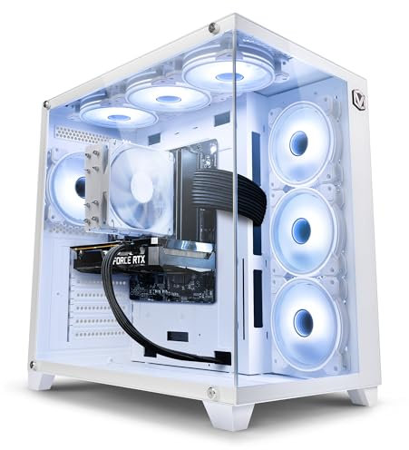 Vibox X-1 White Gaming PC • Intel Core i9 14900KF 6.0GHz • Nvidia RTX 4060 8GB • 32GB RAM • 1TB NVMe SSD • Windows 11 • WiFi • Prebuilt