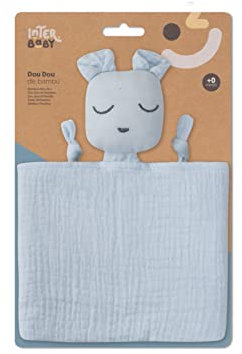Doudou Muselina OSO azul