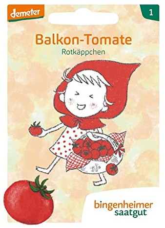 Bingenheimer Saatgut Balkontomate, Rotkäppchen
