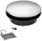 Rowwait 1pcs Stainless Steel Sink Tap Hole Cover Kitchen Faucet Hole Cover,Bathroom Faucet Hole Cover,Shower Plughole Cover Bathroom Push Drain Stopper Plugs Kitchen Bathroom(Suitable 28-38mm)