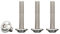 Drenky Vis à Tête Bombée avec Bride,M5x30mm Boulons à Six Pans Creux Acier Inoxydable A2 V2A Vis de Serrure pour Les Connexions Mécaniques,20 Pièces