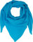 fashionchimp BASIC-Baumwolltuch in Uni-Farben, Unisex-Halstuch aus 100% Baumwolle, quadratisch, Damen und Herren (Türkis Uni)