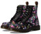Dr. Martens Damen Stiefelette Serena 1460, Schwarze Blume, 41 EU
