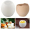 Tuxuzal Portacandele in silicone per uova di Pasqua, candele, tealight, tealight, tealight, stampo in silicone, forma per uova di Pasqua, stampo in silicone