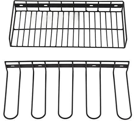 NDNCZDHC Elektrowerkzeug-Organizer, Wandmontage, Bohrerhalter, Garage, Lagerregale Für Die Organisation, Robuste, Abnehmbare Metall-Stecktafel Für Die Werkstatt