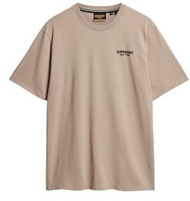Superdry Herren Luxuriöses, sportliches T-Shirt in lockerer Passform