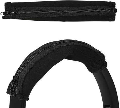 kwmobile Funda de Diadema Compatible con JBL Tour One - Protector de Neopreno para Cascos - Negro