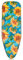Pottwal Housse de Planche à Repasser Haut de Gamme pour Un Repassage Rapide et Facile, Adaptée aux Fers à Vapeur, Tournesol, 38-45cm x 120-125cm (Taille XL)