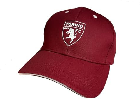 Cappello Torino Ufficiale Granata Cappellino Berretto Toro con Visiera CAPTRGR