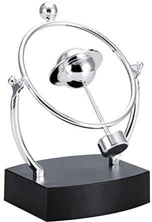 Innovativa decorazione da scrivania per ufficio, giocattolo artistico rotante, divertente gadget di scienza fisica per scopi educativi