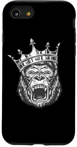 iPhone SE (2020) / 7 / 8 Gorilla Head - Gorilla male - Monkey Ringleader - Primate Case