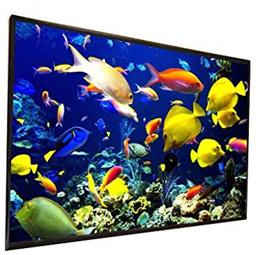 IUBGFTO Projektionsleinwand, Projektionsleinwand für den Außenbereich, 150 200 Zoll, 300 Zoll, weißes Stoffmaterial, 180 250 Zoll, optional 16:9/4:3 für LED-Projektor (300 Zoll)