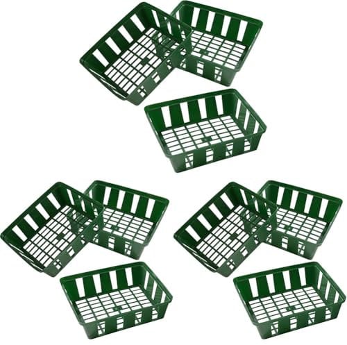 Meister Blumenzwiebel-Pflanzschale 24 x 21 cm - 3 Stück im praktischen Set - Zum Einpflanzen & Aufbewahren von Zwiebelpflanzen - Stabil & langlebig - Stapelbar/Anzuchtschale/Pflanzkorb / FLOR79160