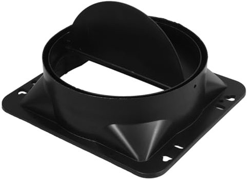 EXHUMKY Kitchen Exhaust Hood Non-return Valve Heat-resistant Accessory for Smoke Prevention User-friendly Installation for Versatile Range Hood Compatibility Practical Kitchen Part