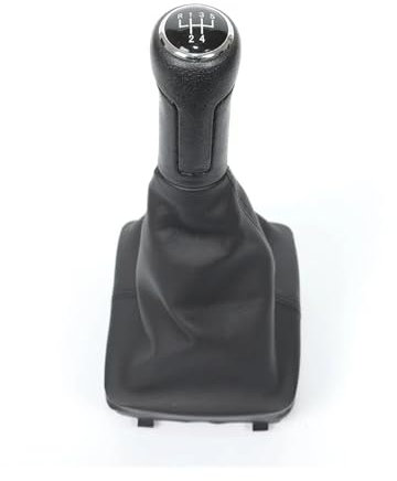 Schaltknauf Schalthebel Für VW Für Polo 9N 9N2 2002 2003 2004 2005 2006 2007 2008 2009 Leder Schaltknauf Hebel Shifter Gamasche Boot Fall Auto Schaltknauf