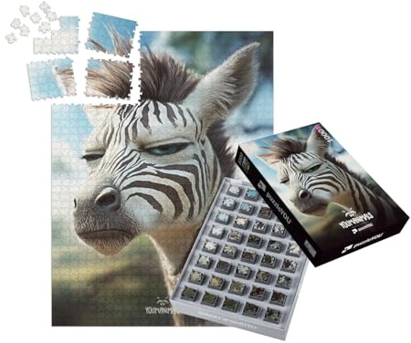 puzzleYOU: SMART Sorted® | Puzzle 1000 Teile leicht gemacht „YOUMANIMALS: Zoe“