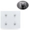 Universal Monitor VESA Mount Adapter for Non-VESA 13-27 inch Computer Monitors Tablets iPad VESA Mounting Arm Stand Bracket Kit 75X75mm,W,ALL IN ONE