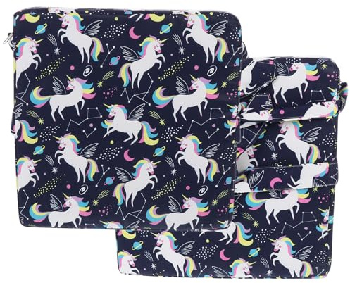 Babykissen Kindersitzkissen für Hochstuhl Weihnachten Feier Tragbar | Twill Oberbezug, Unabhängige Hülle, Rutschfester Boden, Hohe Dichte, für Esszimmerstuhl und Bus