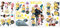 Joy Toy 20802 Wandtattoos Minions 4 Blätter mit 31 Elementenn