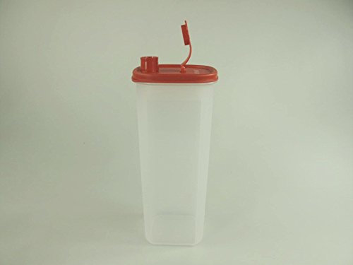 TUPPERWARE Erfrischer 2,0 L rot Eidgenosse Saft Kanne Mess & Go Circular