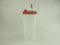TUPPERWARE Erfrischer 2,0 L rot Eidgenosse Saft Kanne Mess & Go Circular