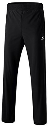 Erima Basic Fonctionnel Pantalon avec Zip intégral Enfant, Noir, 152