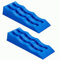 2X 5 Tonnen Stufenkeile Ausgleichskeil Wohnwagen Wohnmobil Caravan 120 mm blau