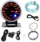 KSTE Turbo Ladedruckanzeige, 2,5 Zoll 60mm 3.0 Bar DC12V Turbo Boost Messgerät Meter Zeiger LED Digital Turbo Boost Gauge für Auto Änderung