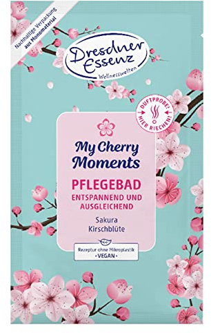 Dresdner Essenz Pflegebad My Cherry Moments 60 g Badezusatz vegan