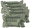 RHINO RESCUE 4in Notfall-Verband, Gepresste Wunde, Medizinische Sterile Abriegelung, Medizinische Verbandskisten mit IFAK (5 PCS)