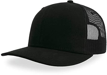 Artexia Trucker Cap Herren - Basecap Herren Atmungsaktive - Baseball Cap Herren und Basecap Damen (Schwarz)