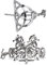 Beavorty 2 Pièces Vintage Métal Cheveux Accessoires Chapeaux Pour Diadème Dreadlock Accessoires Cheveux Celtique Cheveux Accessoires Celtique Épingle À Cheveux Cheveux