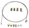 for Universal Throttle Clutch Cable Repair Kit Lawnmower Rotovator Ride On