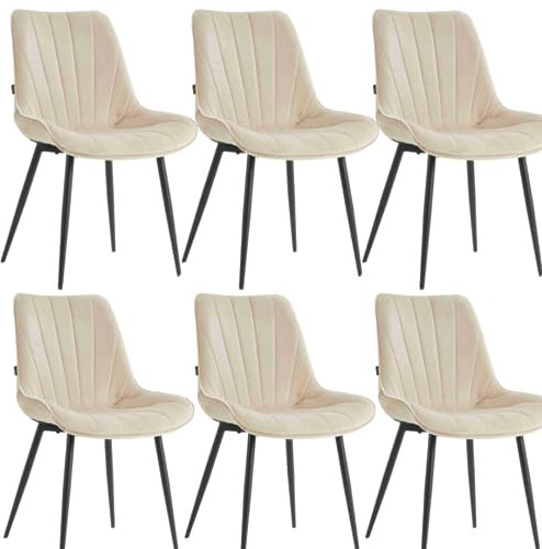 Colenis - Chaise de Salle à Manger Lesedi - Ensemble de 6 - Beige